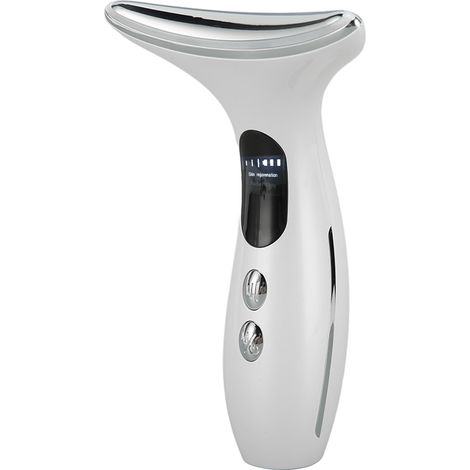 Massageur cervical anti-âge à micro-fréquences, 3 modes de vibration, appareil de raffermissement de la peau du cou, soin beauté liftant. (1/5)