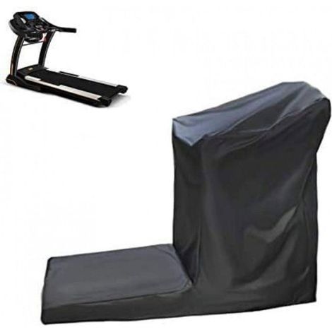 Housse Tapis Roulant - 206x95x160 cm - Tissu Oxford 210D - Imperméable Résistant Aux Intempéries - Noir - 1 Pièce (1/5)