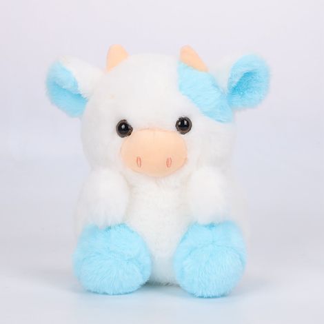 Peluche Vache - Figurine Animale Douce en Peluche - Décoration Intérieure et Câlin - 20 cm - 1 Pièce (1/5)