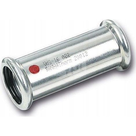 Sanha Mufa posuwana acier galvanisé diamètre 108 mm argenté