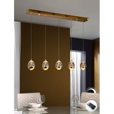 LAMP.LED ROCIO ORO 5L DIMABLE (1/3)