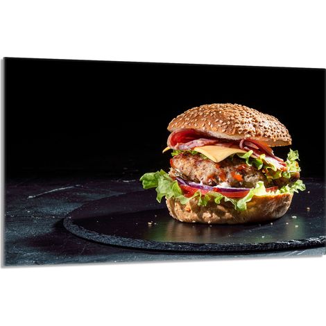 Glasschutzplatte für den Herd 80x52 Hamburger (1/5)