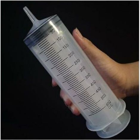 Seringue - 500 Ml - Pompe Réutilisable - Pour Remplissage D'encre - Tube D'alimentation 1 M - 1 Pièce (1/2)