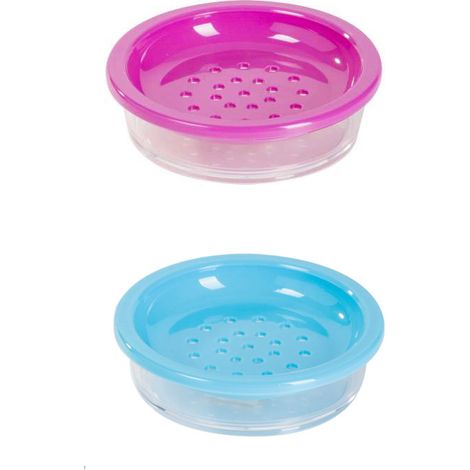 Porta sapone da appoggio juice azzurro per il bagno (1/3)
