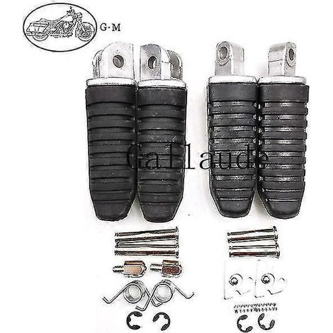 Vordere und hintere Fußrasten für Suzuki Gladius SFV650, GSR400, GSR600, SV400, SV650, SV1000, GSR750, Hayabusa GSX1300R, GSF1250 Bandit – 2 Paar (1/5)