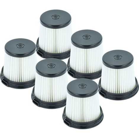 vhbw 6x Filtro premotor compatible con Shark Detect Pro IW3110C, IW3111C, IW3120, IW3120C, IW3511 aspiradora - Filtro protector motor (1/4)