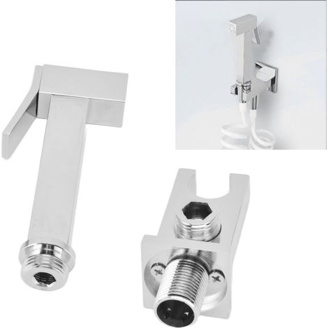 Duschpistolen-Set komplett aus Kupfer mit flexiblem Kunststoffschlauch, einfach zu installieren, ideal zum Baden von Haustieren und für die persönliche Hygiene. Düse: G1/2 (1/5)