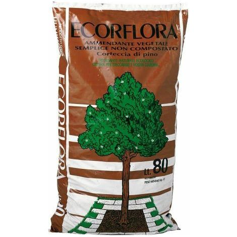 CORTECCIA DI PINO MARITTIMO PER PACCIAMATURA TERRICCIO PER ORCHIDEE 80 LT 35645