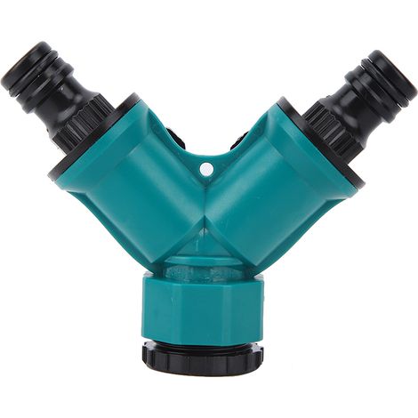 Y-förmiges Umstellventil mit 1/2"- und 3/4"-Adaptern für den Garteneinsatz (1/5)
