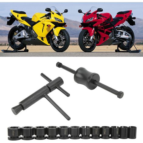 Kit d'outils pour l'extraction des pistons d'étriers de freins de moto, permettant d'extraire les pistons grippés (VT01735) (surpoids) (1/5)