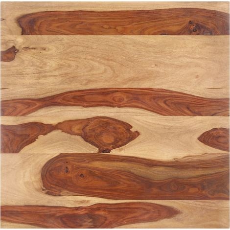 Dessus de table Bois solide 15-16 mm 60x60 cm (1/5)