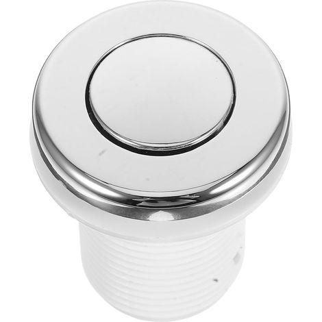 Interrupteur Pneumatique Étanche Bouton-poussoir Compact pour Broyeur WC et Évier Usage en Spa et Piscine (1/5)