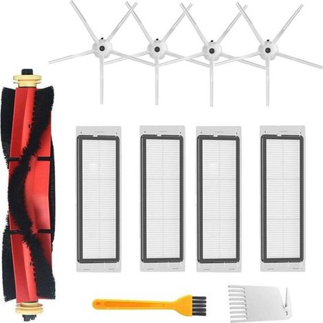 Ersatzteile passend für Xiaomi Roborock S6 S60 S65 S5 MAX S6 MAXV Staubsauger (weiß) (1/4)
