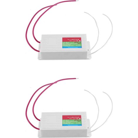 Deux transformateurs électroniques pour lampes néon, redresseurs de puissance pour lampes néon HB-C10 10KV, transformateurs 30mA, 20-120W. (1/5)