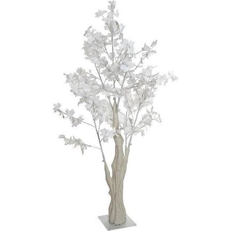 IBEROGARDEN  ARBOL LED PVC ARCE BLANCO 2M ALTO   MEDIDA :  90x90x200    DECORACION NAVIDEÑA    DECORACION EVENTOS (1/5)