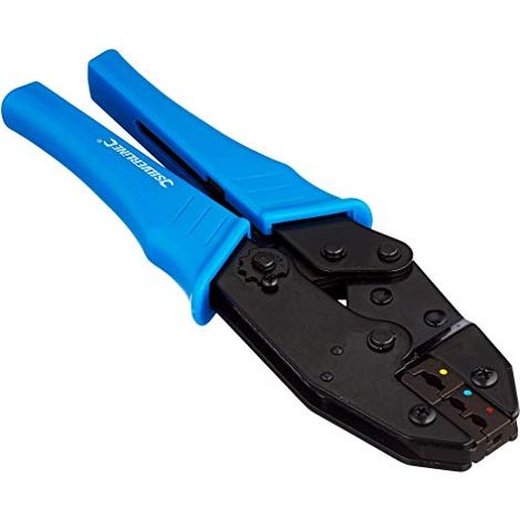 Silverline PL55 - Crimpatrice con chiave a cricchetto, 220 mm (1/4)