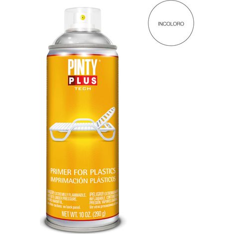 PintyPlus Tech Plastic Primer – Transparentes Spray 520 cc I199