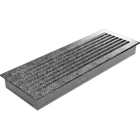 Lüftungsgitter FRESH 17x49 schwarz und silber (1/3)