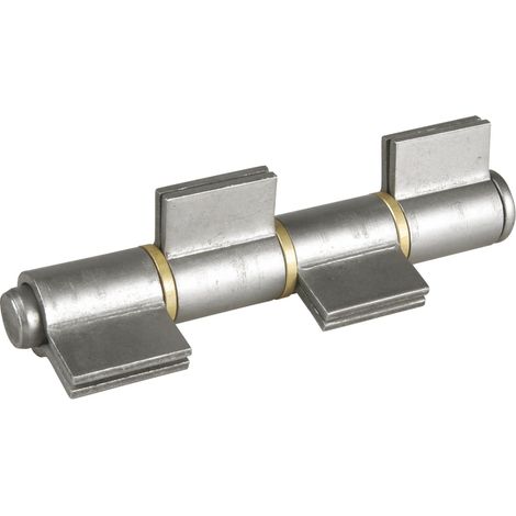 Anschweißband 4-teilig I-Lappen 408C, Bandh. 180 mm, ø 28 mm, Stahl blank (1/3)