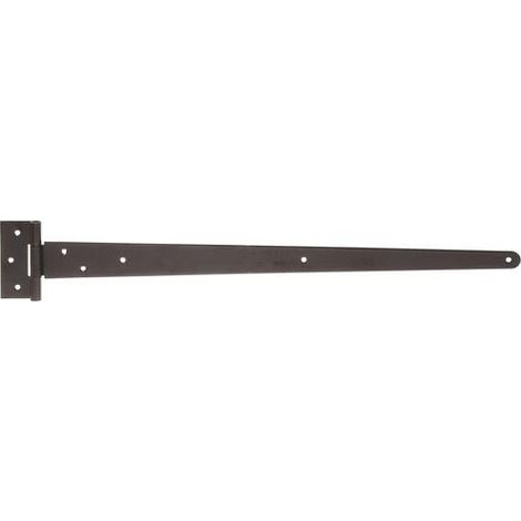 Cruceta  L.596x40xB.90x48xEspesor  2,5mm STA  cataforéticamente aplicada  laca negra  de inmersión (1/2)