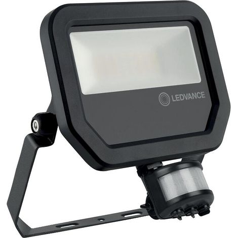 Projecteur LED Floodlight à détection 50 W 3000K noir - Ledvance