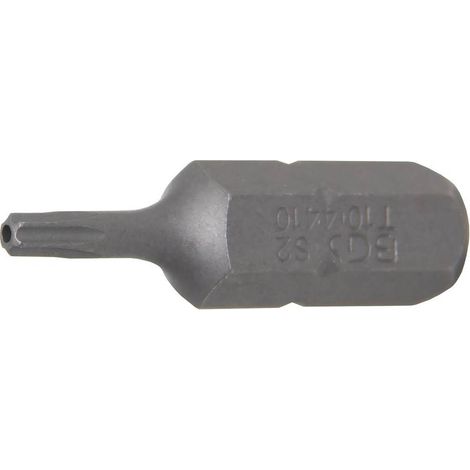Embout Torx T10 8 mm x 30 mm - Profil T avec Perçage - Précision et Durabilité, Acier - D-Work