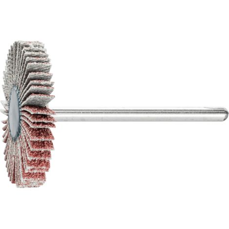 PFERD TOOLS Korund Fächerschleifer F Ø 30x5 mm Schaft-Ø 3 mm A60 für Feinschliff und Finish 10 Stk (1/5)