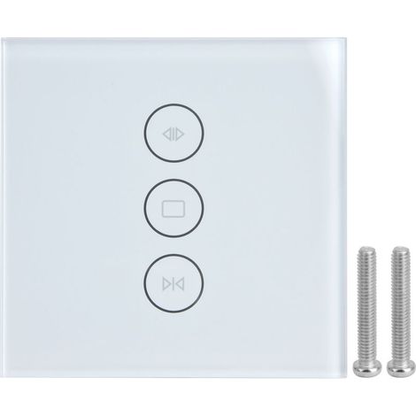 Interrupteur Volet Roulant Connecté WiFi, Commande par Application, Vocal et Manuel, Compatible Alexa Google Home, 100-240V