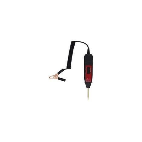 Penna tester per circuiti automobilistici da 36 V, lampada di prova per auto, tester di tensione per veicoli, determina il polo positivo e negativo della batteria, tester elettrico per auto, pinza a c (1/4)