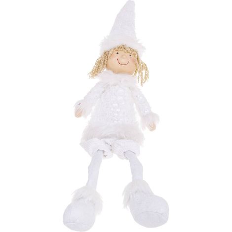 Décoration de Noël, Elfe Joyeux, hauteur 55 cm