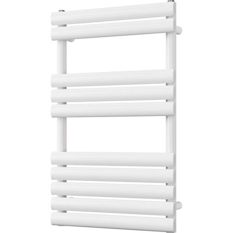 Omeara - White Towel Radiator - H825mm x W500mm (1/3)