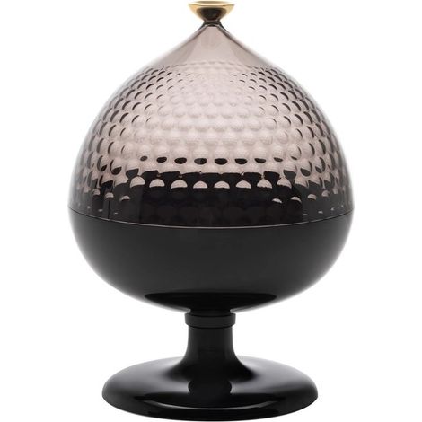 Contenitore centrotavola Pumo colore Nero Fumé Kartell 01551NF (1/2)
