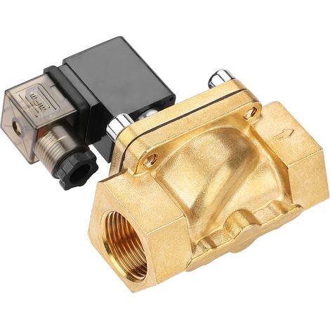 1 Stück PU220-08 G1 Direktwirkendes elektromagnetisches Wasser-Magnetventil aus Messing Nr. 1 (1/5)