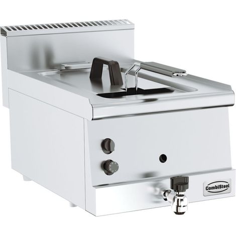 Friteuse à gaz 1 x 8 l - Combisteel (1/2)