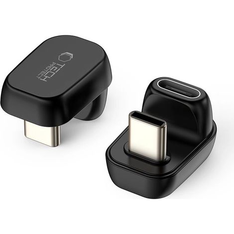 Adaptateur coudé USB-C Tech-Protect Ultraboost AA04 - Noir (1/4)