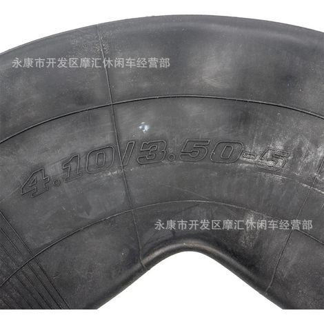 Mini ATV lawnmower scooter handcart tractor 4.10/3.50-5 butyl rubber inner tube TR87 (1/4)
