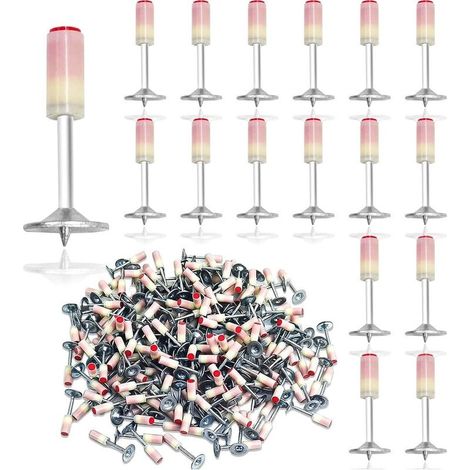 200 Pièces de Clous Ronds en Acier de 7.3 mm - L'outil Parfait pour Tous Vos Projets de Fixation OUYLAF (1/5)