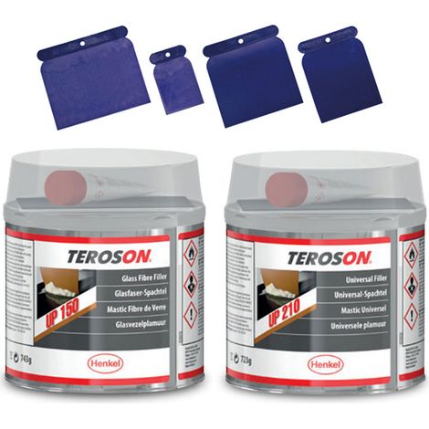 Lot mastic universel + mastic choucroute + jeu couteau a mastiquer