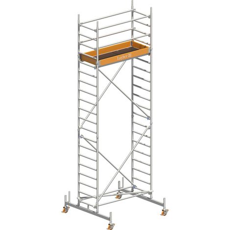 Layher Rollgerüst Uni Leicht Standard-Aufbau 6,26m AH (1/4)