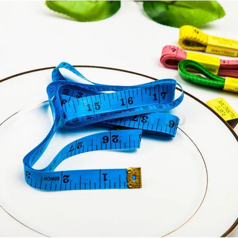 Mètre ruban souple et résistant de 3 mètres (300 cm) de haute qualité, idéal pour la couture, la prise de mesures corporelles et la confection de vêtements. (1/5)