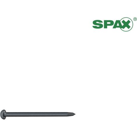 Pack de 100 Clou Acier 2,0x20 mm S - Clous tête ronde SPAX (1/2)