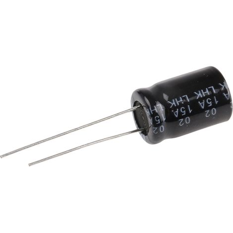 Condensateur RS PRO 470µF, 35V c.c.