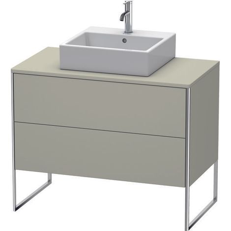 Meuble sous-lavabo Duravit XSquare de 100,0 x 54,8 cm, 2 tiroirs, (1/2)