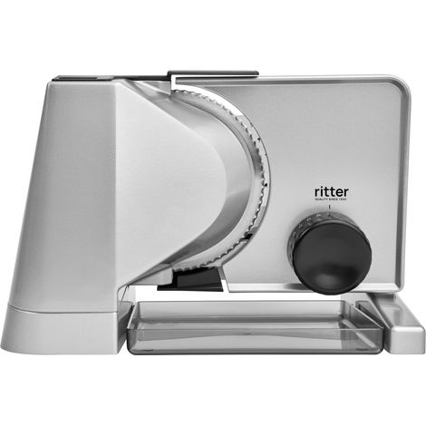 ritter solida 4 Duo Plus Affettatrice elettrica multiuso e affettapane in metallo massiccio, Made in Germany (1/5)