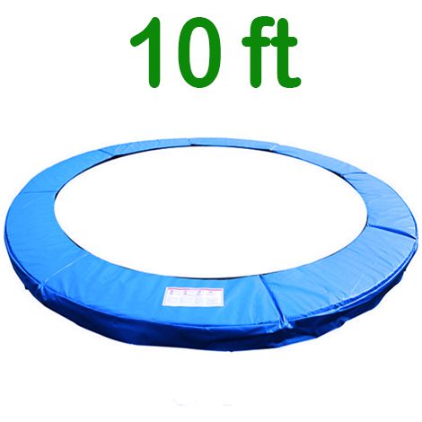 Greenbay Replacement Trampoline Surround Pad Foam Safety Guard Spring Cover Padding Pads Blue 10FT