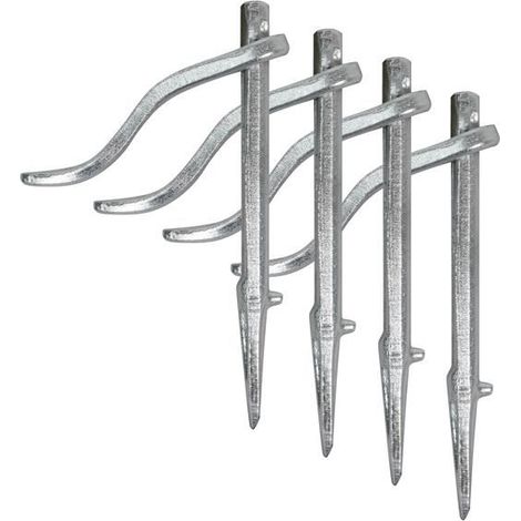Faithfull D-104 Dutch Pins - Pack of 4 for Precise Fastening and Crafting