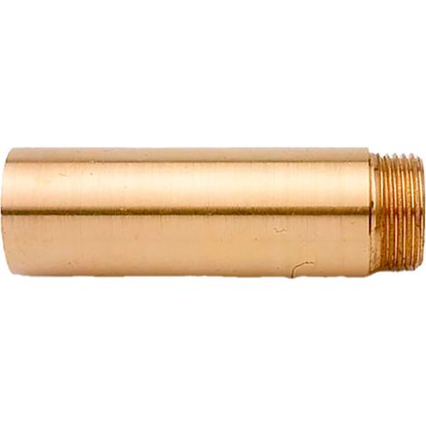 Prolunga rubinetto lucidata 1/2" x 5 cm in ottone