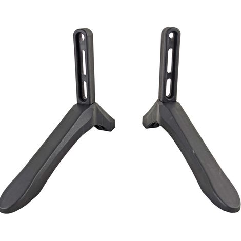 Sollbry Television Stand Legs, Adjustable TV Heightening, Non Slip Base Feet, Ideal for Home Entertainment Systems, Black (1/5)