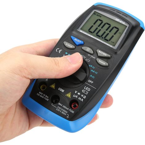 HP‐41A True‐Rms AC/DC Amperemeter Voltmeter 2000‐Count Digital Multifunktionsmessgerät Tester (1/5)