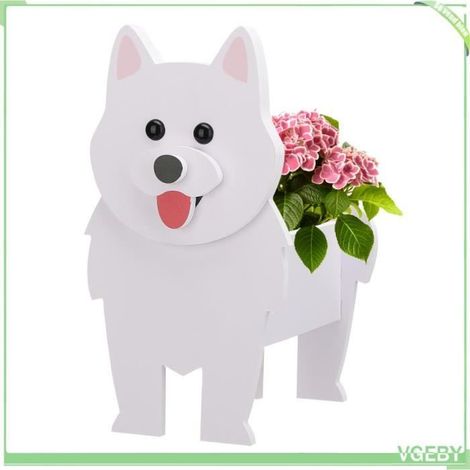 Jardinière - V GEBY - Chien - PVC - 27 x 17,5 cm - Multicolore (1/4)